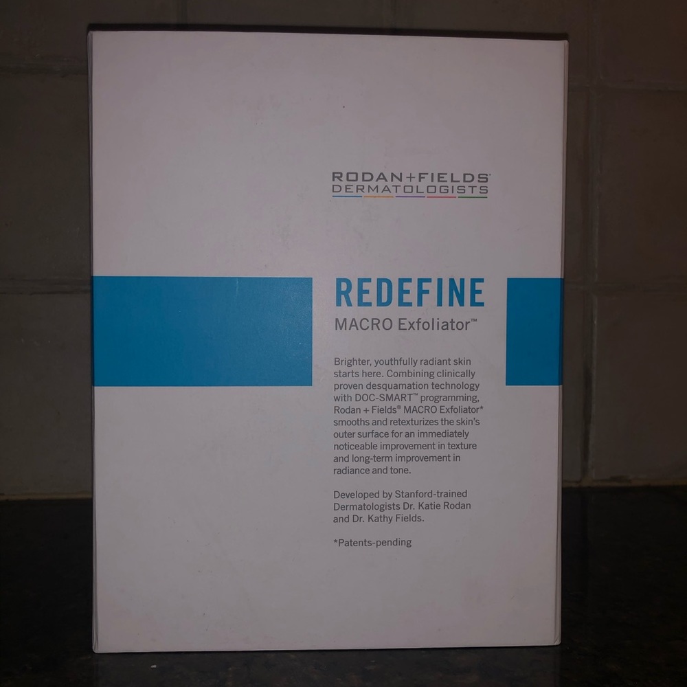 Rodan + Fields macro exfoliator